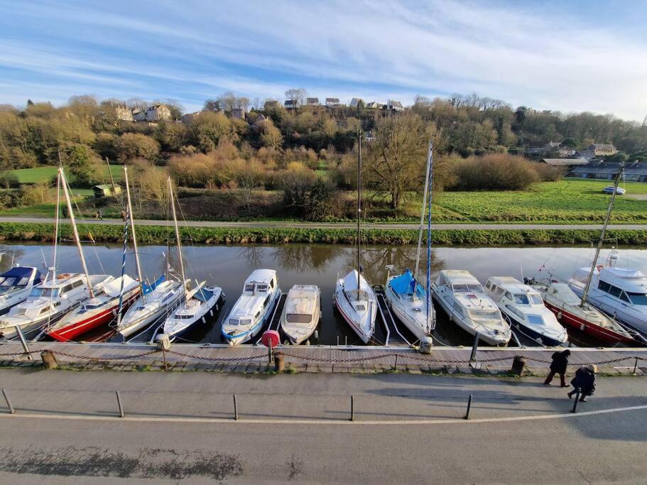 Apartament Escapade Sur Le Port De Dinan Zewnętrze zdjęcie