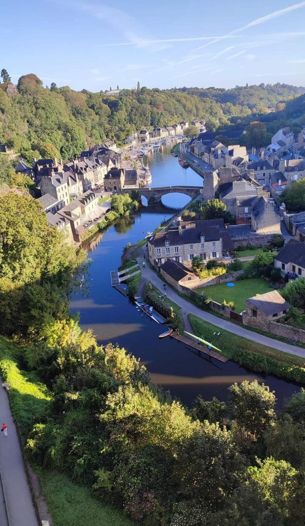 Apartament Escapade Sur Le Port De Dinan Zewnętrze zdjęcie